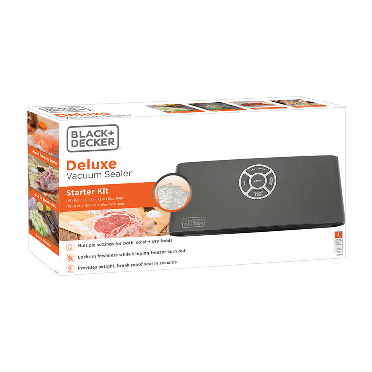 Black Decker Vacuum Sealer Easylock System Wayfair Canada